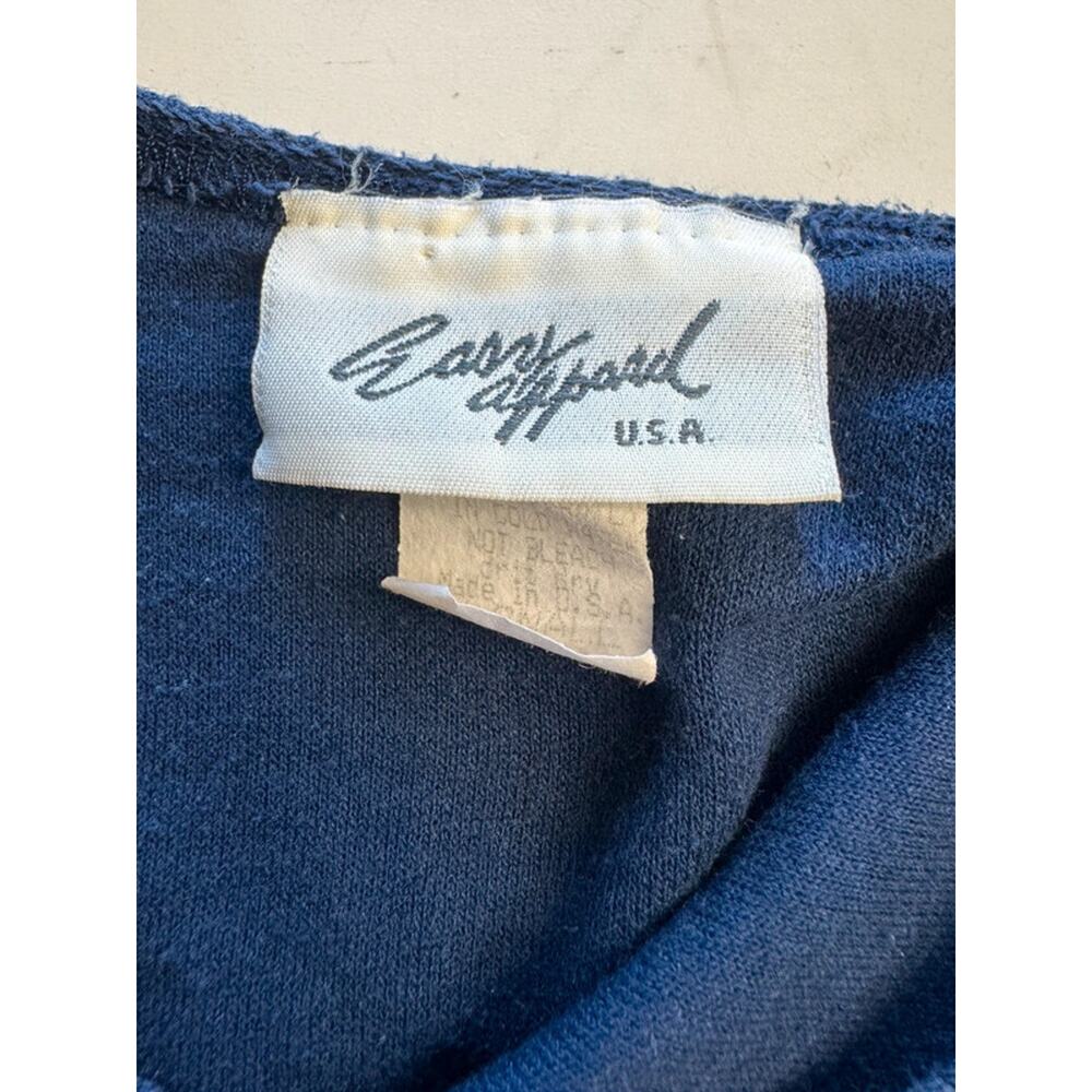 Easy Apparel Vintage Women’s Sz Small Blue Sailboat Cotton Blend Tank Sun Dress - Picture 5 of 7